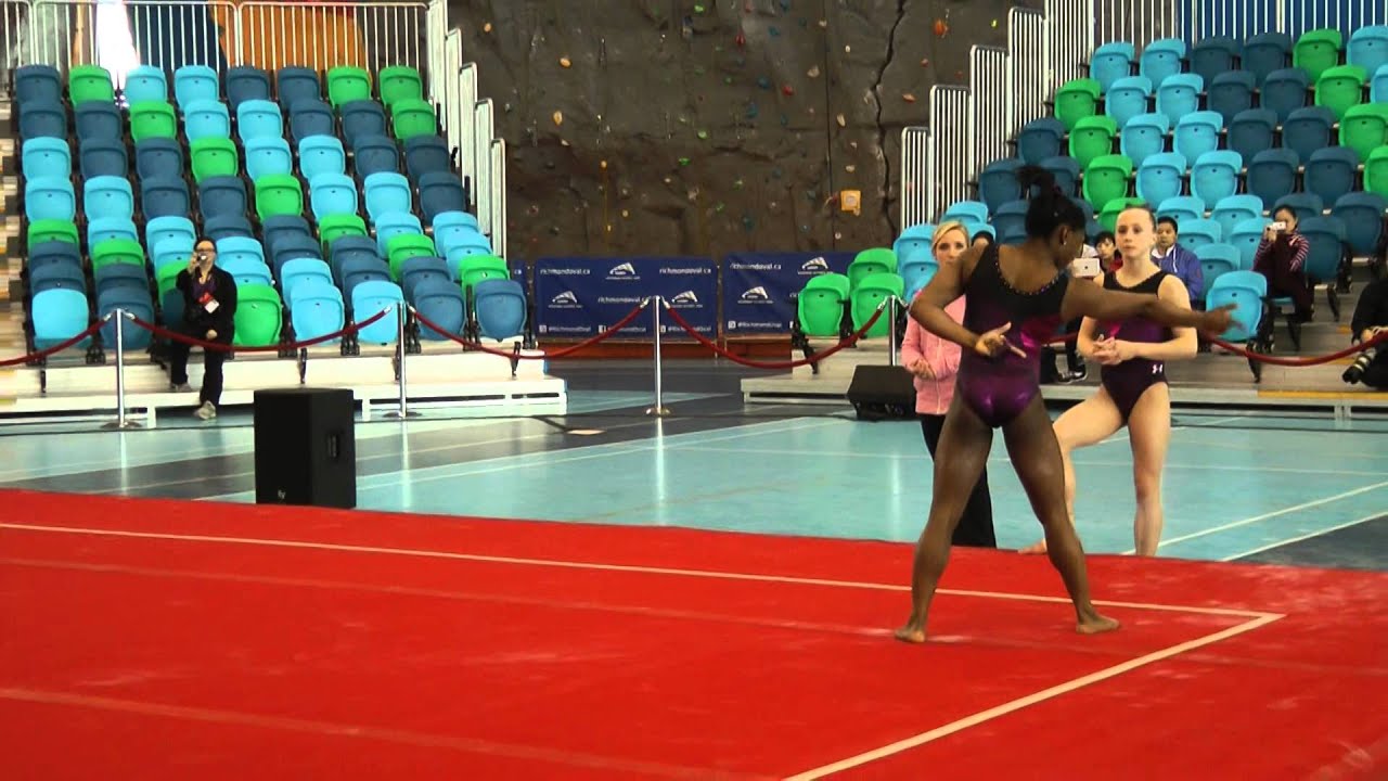Simone Biles - Floor Exercise - 2014 Pacific Rim Championships - Podium Training