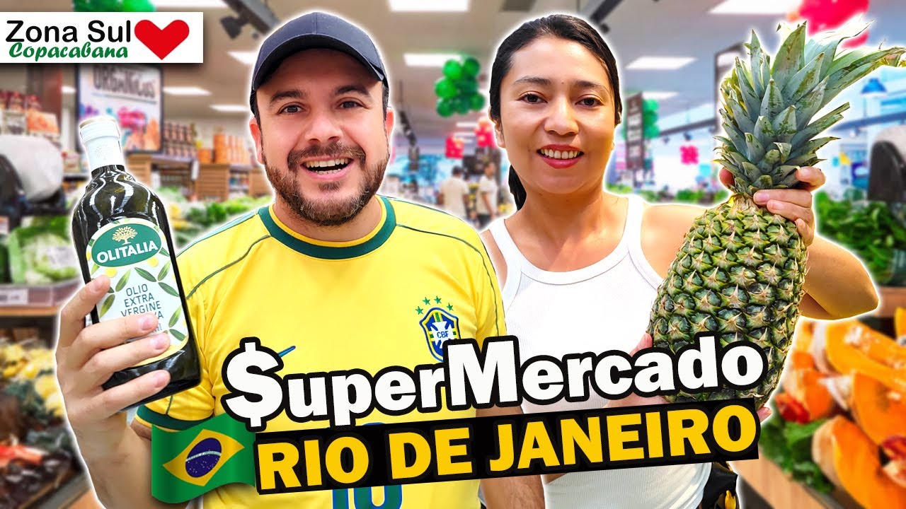 ASI es un SUPERMERCADO en RIO DE JANEIRO Copacabana Lo que encontramos nos sorprendió RIO DE JANEIRO