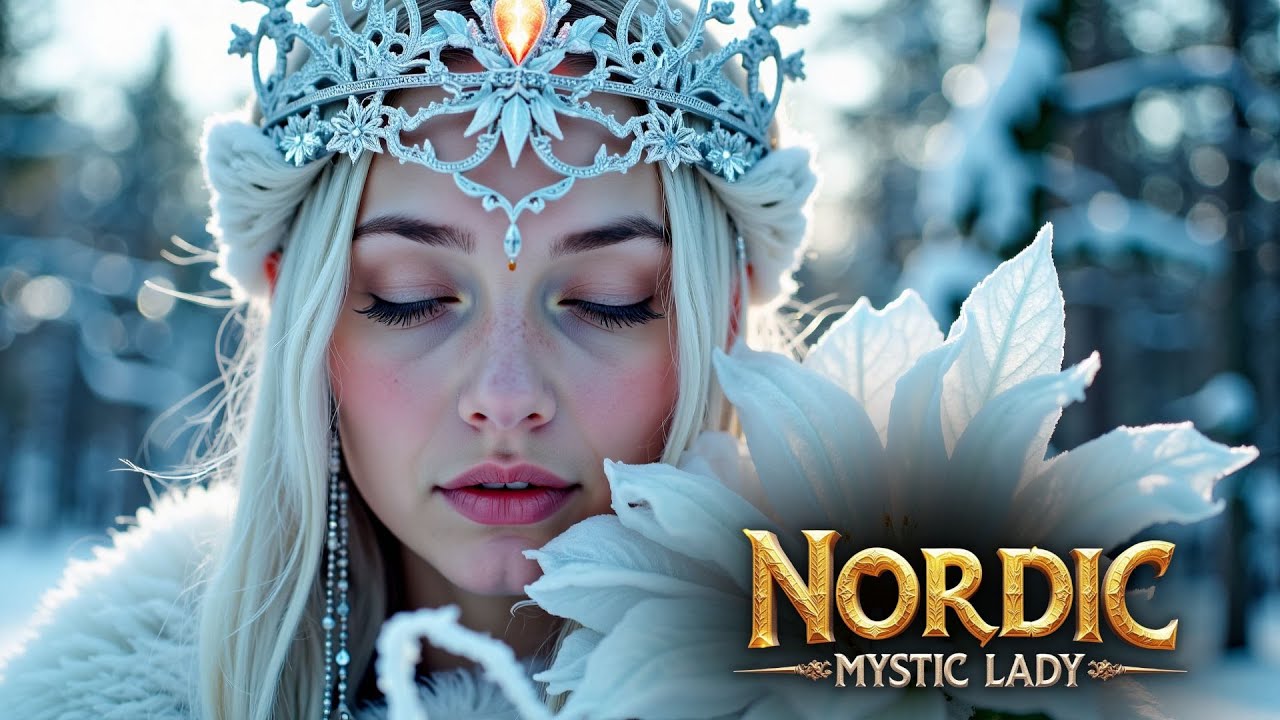 Nordic Winter Folk • Last Snow of the Northern Year | Dragon Queen Music • 432Hz Healing