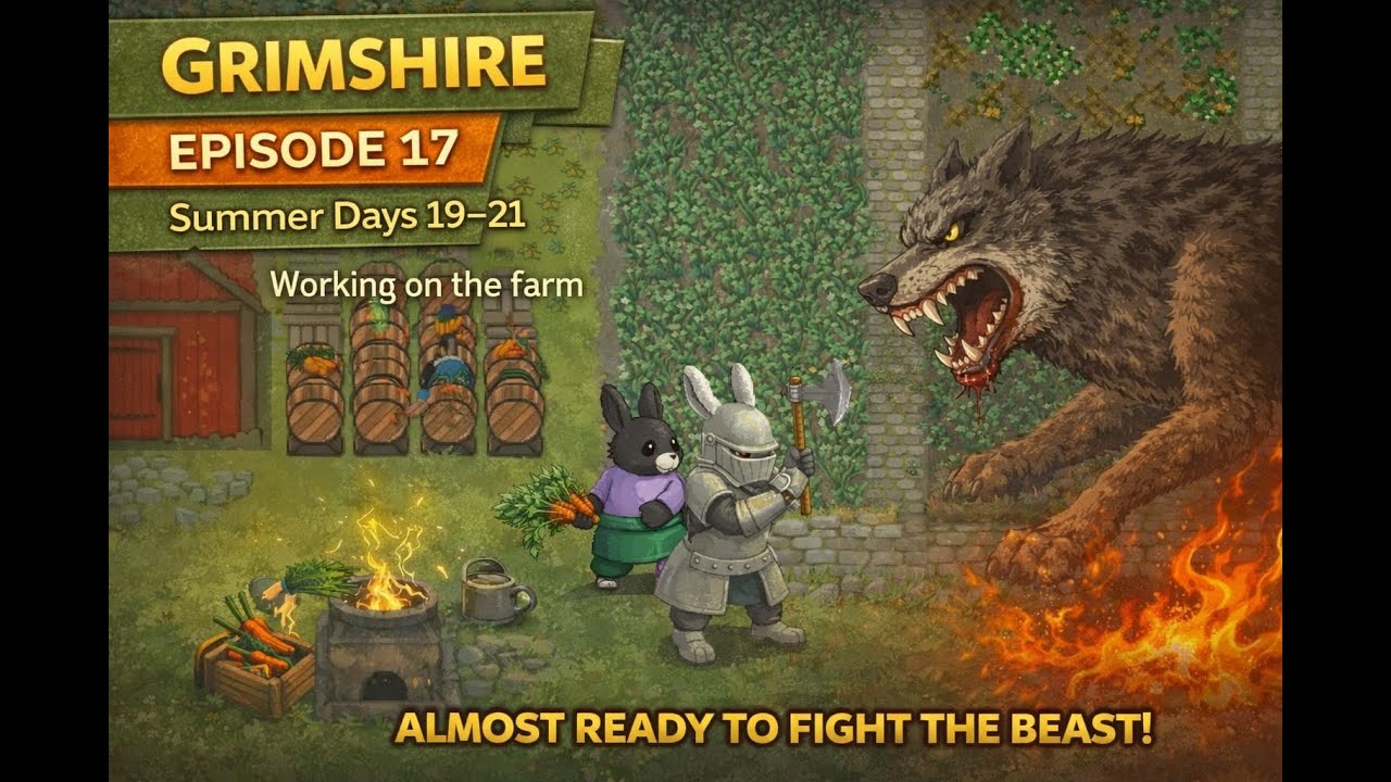 Grimshire Gameplay – Unsteady Difficulty (Commentary, Silent Cutscenes)