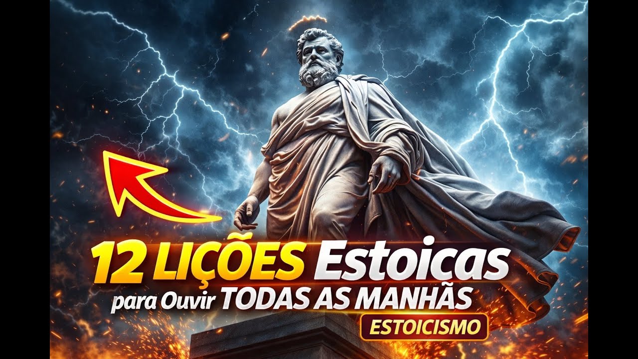 12 LIÇÕES Estoicas para Ouvir TODAS AS MANHÃS #ESTOICISMO #motivação #disciplina #foco #mentalidade