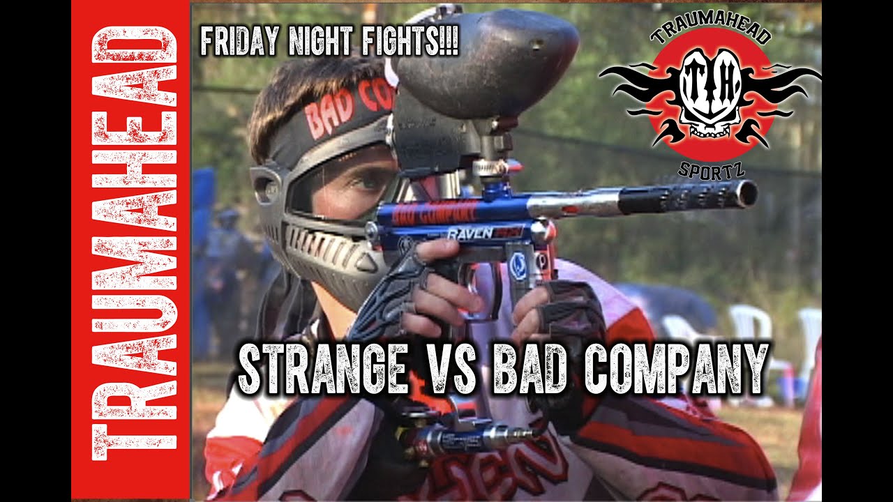 Paintball Team Strange vs Bad Company  TRAUMAHEAD