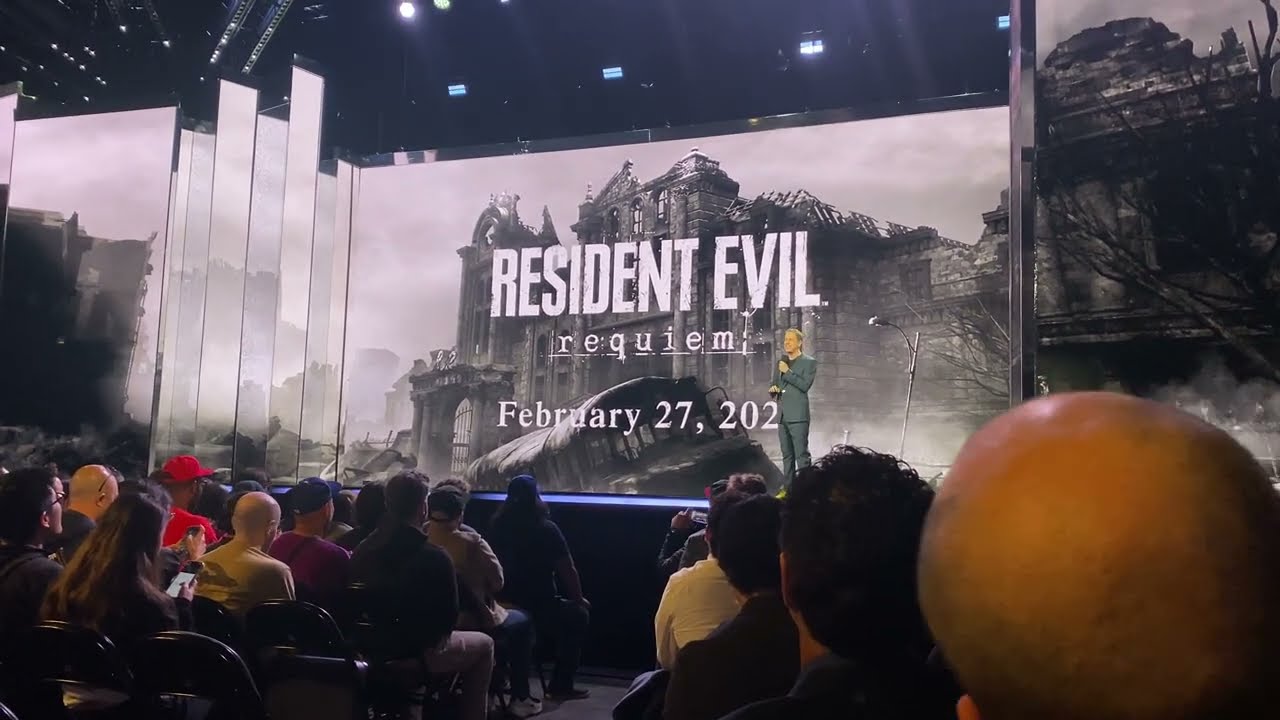 Resident Evil 9 Requiem Reveal Trailer! - Live Crowd Reaction at Summer Game Fest 2025!