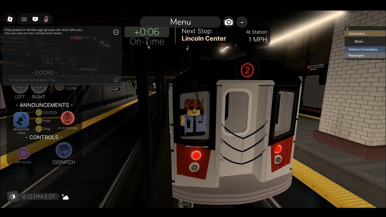 Shuttle NYC Subway Automated: Conducting as R142 (2) Express Train