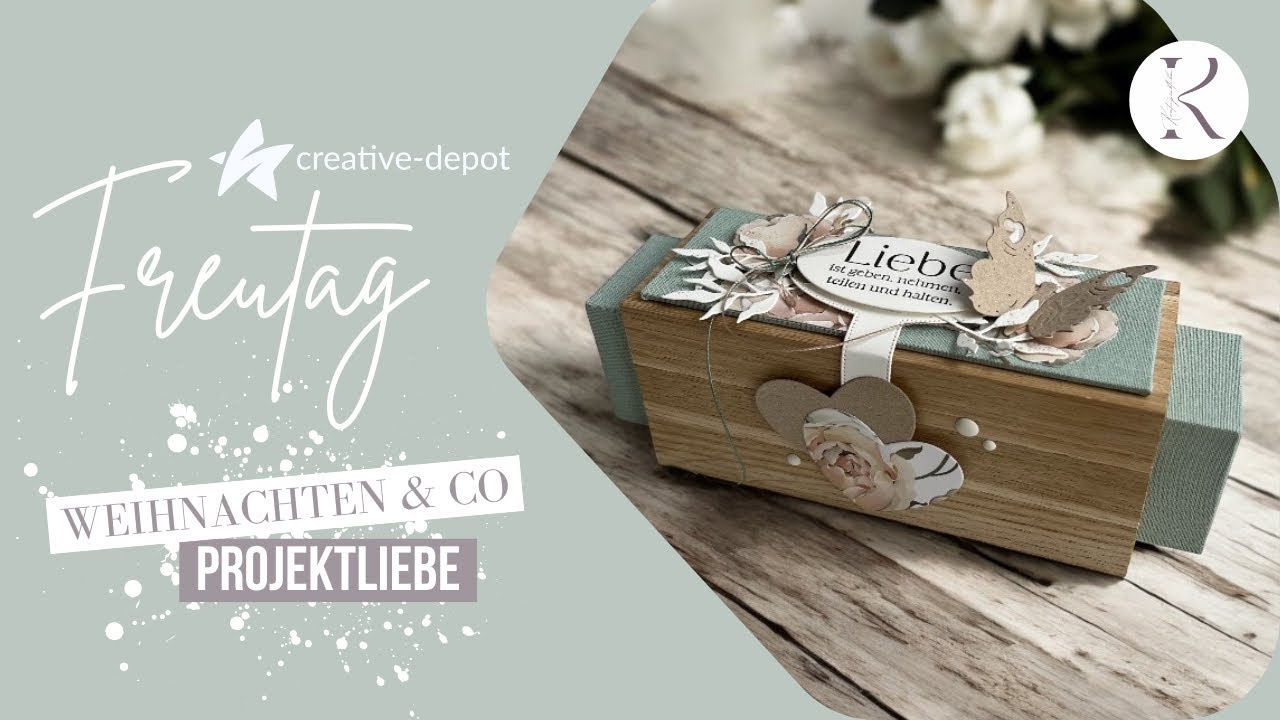 FREUTAG | Weihnachten & Co. | Projektliebe | Verpackung aus Klötzchen | Creative Depot | Oktober 24