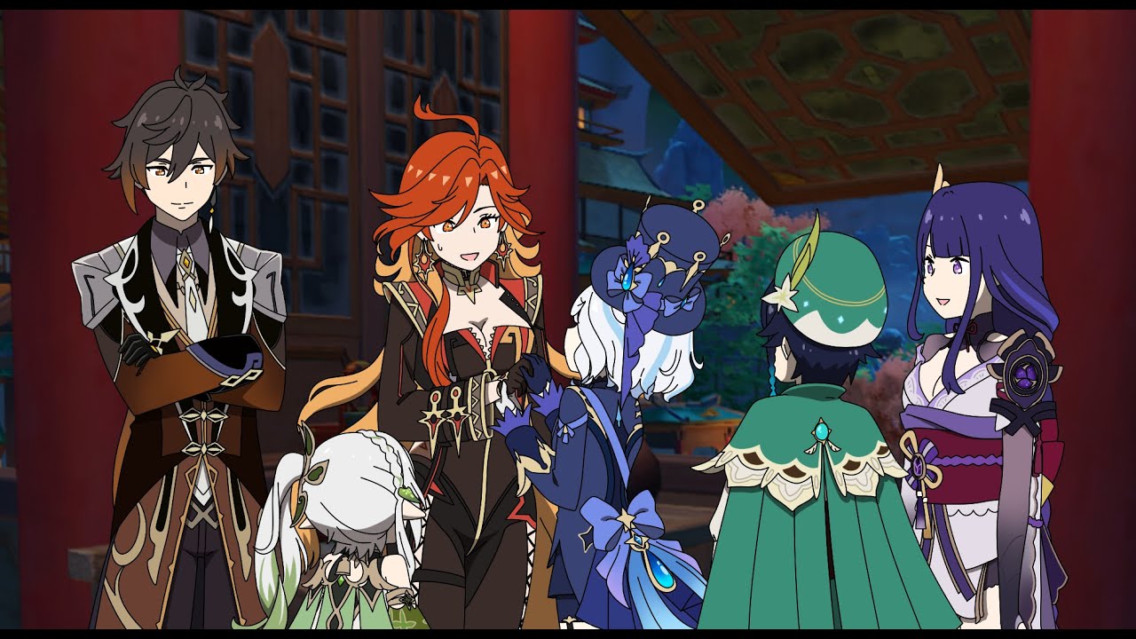 Mavuika attends Lantern Rite Part 2 | Genshin Impact Animation