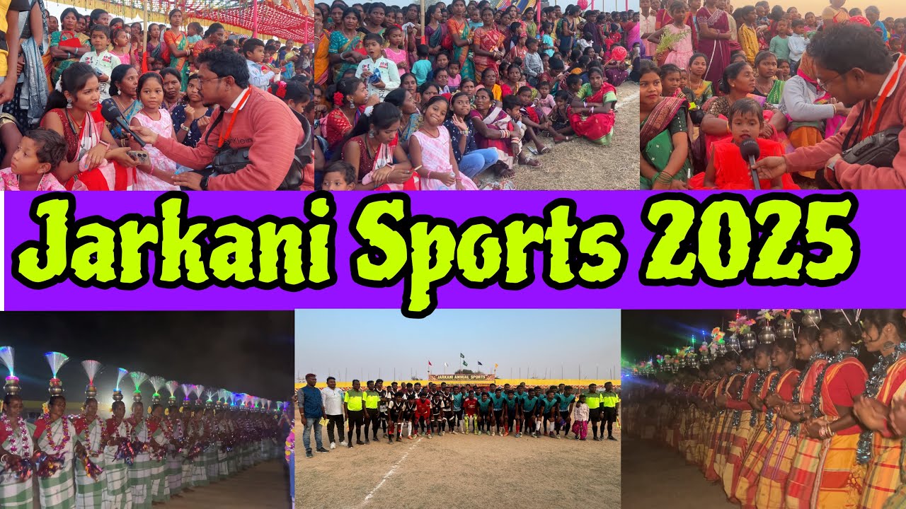 JARKANI SPORTS 2025 || JAMDA MAYURBHANJ || NARSING HEMBRAM