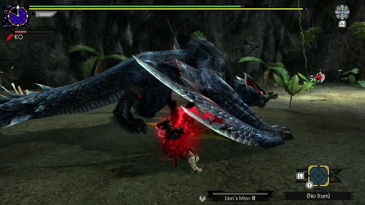 MHGU: Nargacuga 3:06 Valor Greatsword