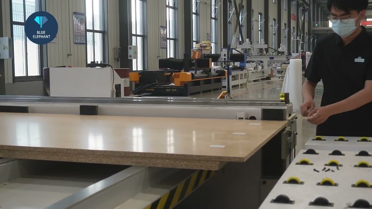 ELECNC 2140 Nesting cnc with auto labeling