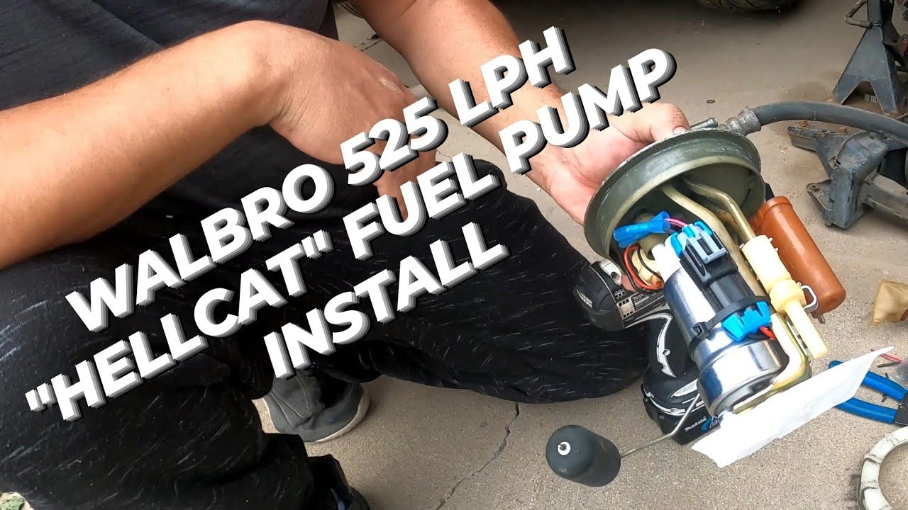 HOW TO INSTALL A WALBRO 525LPH 