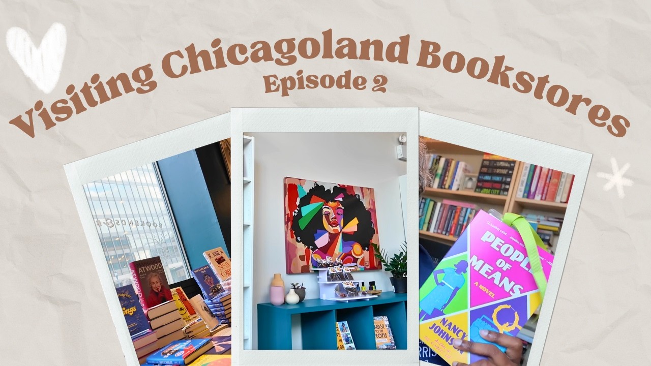 A Yearlong Chicagoland Bookstore Crawl Project Ep. 2 | Reading Vlog
