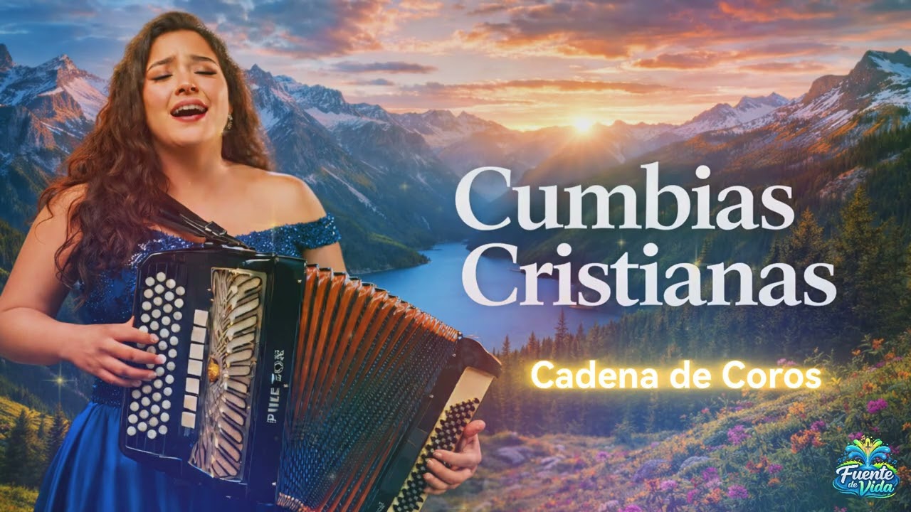 Cumbia Cristiana MARIACHI. Cadena de Coros que te hará cantar de gozo.