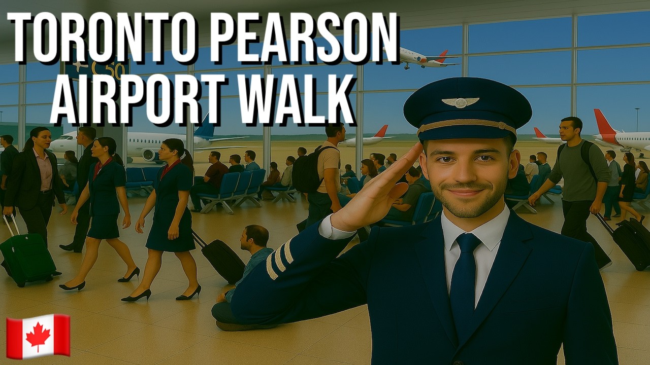 Inside Canada’s Busiest Airport | Toronto Pearson YYZ [4K] 🇨🇦