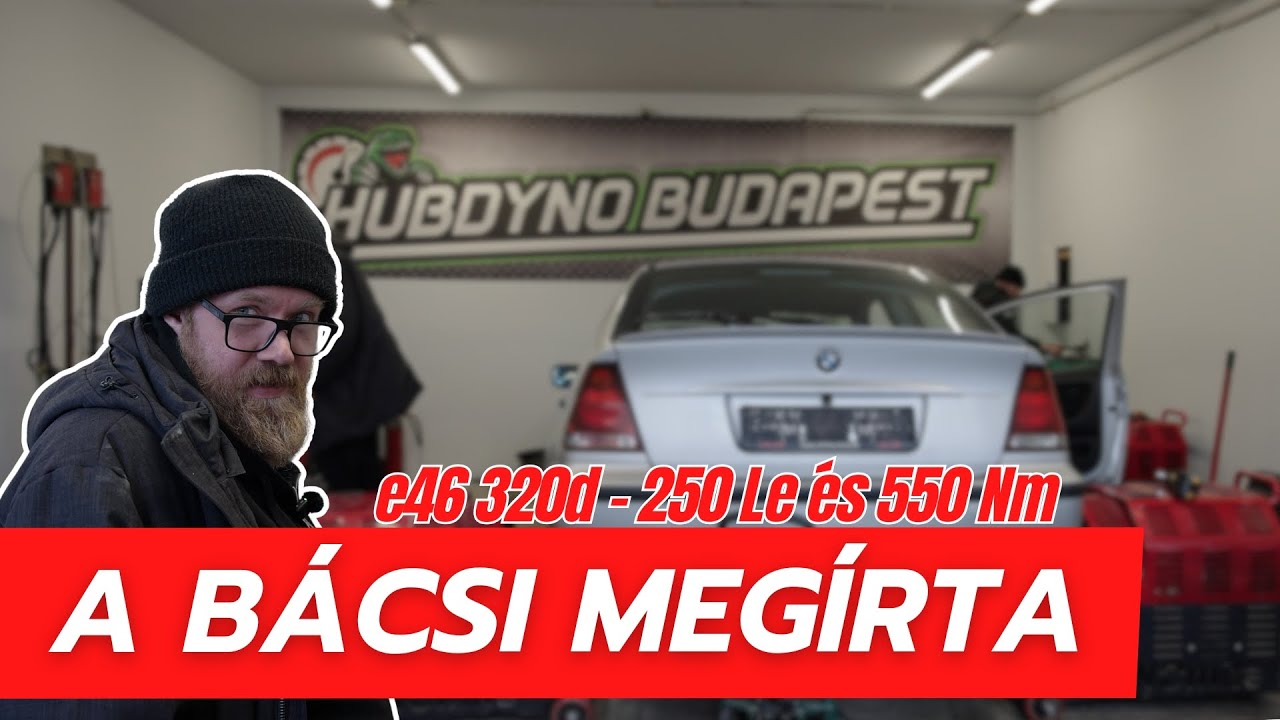 Készül EMIL autója! E46 20d + MaxxECU + 8Hp45 💥
