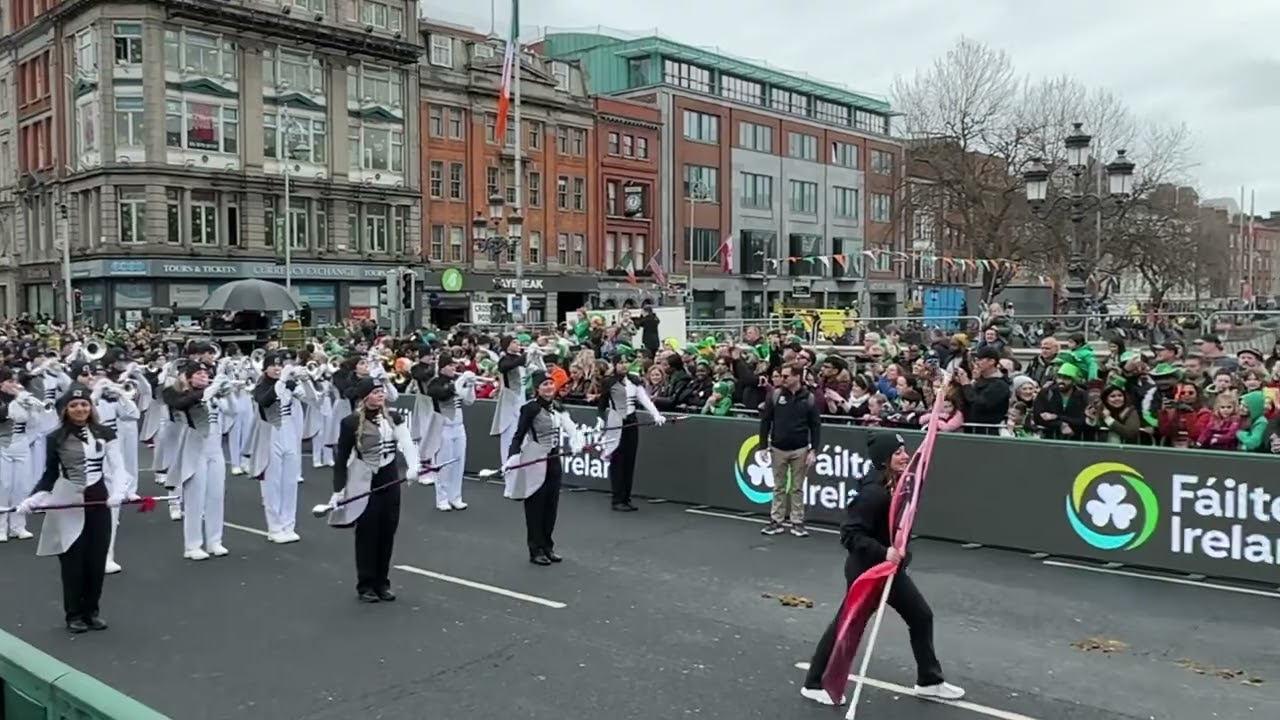 Pride of Bixby marching in the 2023 Dublin St. Patrick’s Festival Parade