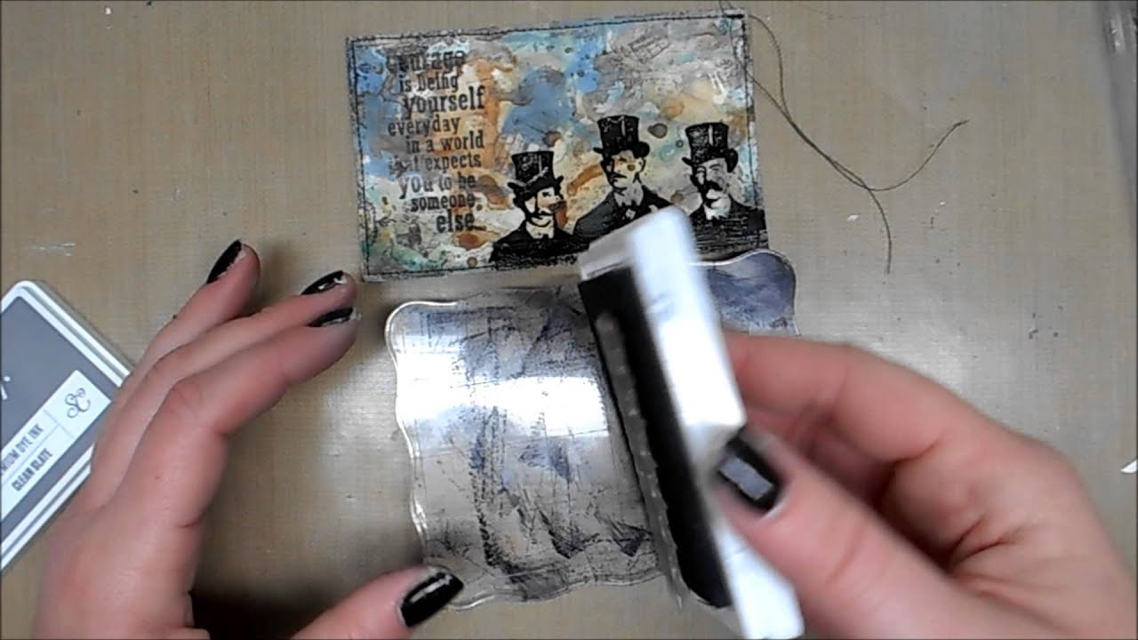 Mixed Media Index Card