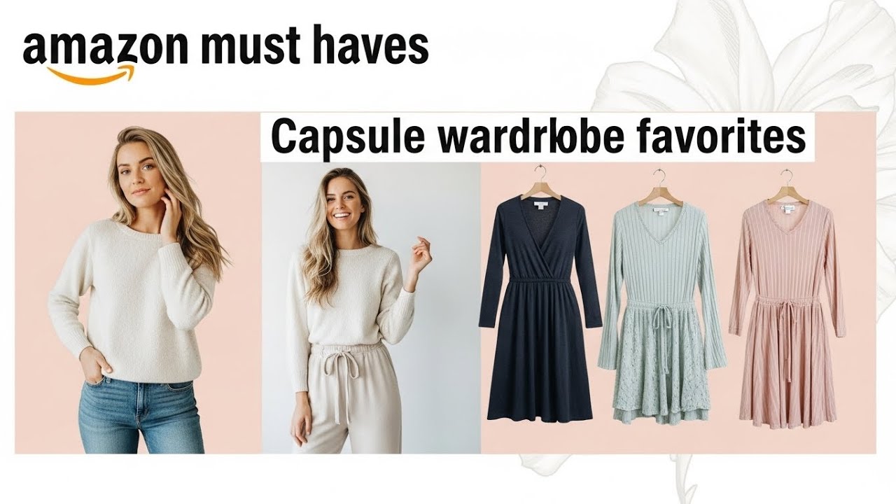 amazon must haves | capsule wardrobe favorites