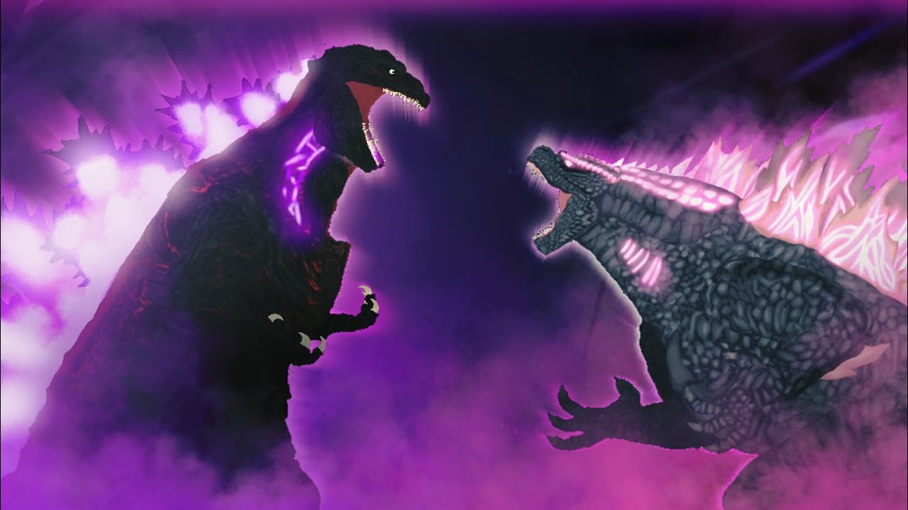 Evolved Godzilla Vs Shin Godzilla | Animation 