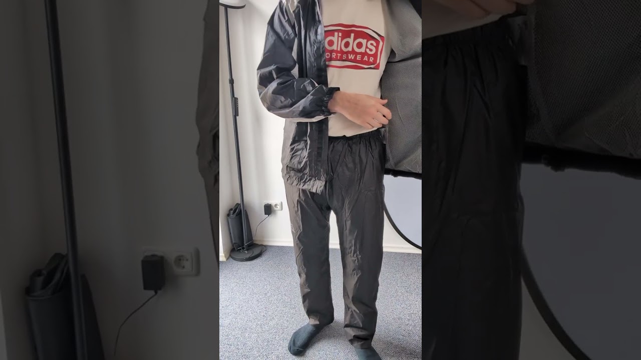 KEMIMOTO Motorrad Regenanzug Herren, Immer griffbereite Regenkleidung fürs Fahrradfahren