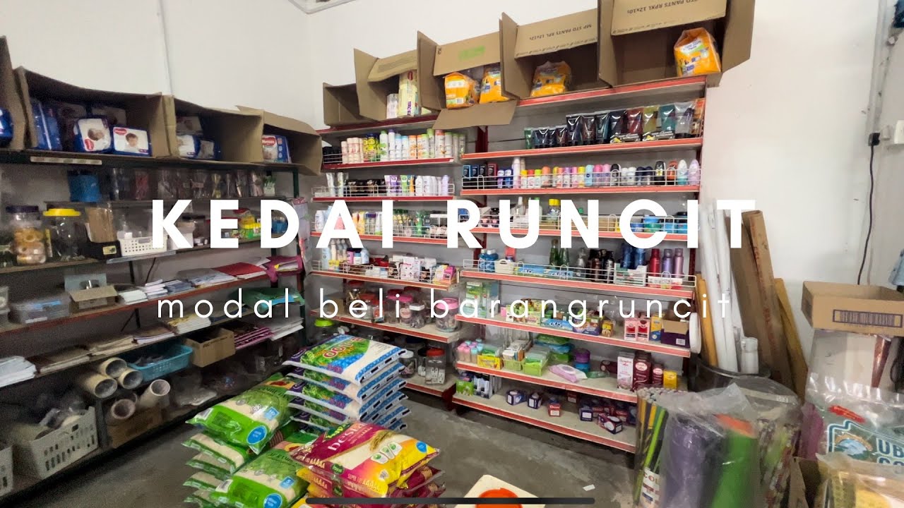 MODAL BELI BARANG KEDAI RUNCIT | VLOG KEDAI RUNCIT SAMANUR