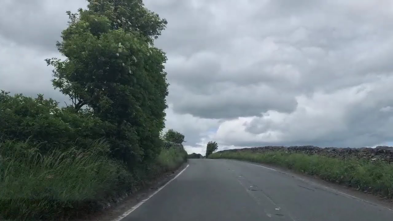 Road Trip UK 🇬🇧 |  Driving From Thorpe Ashbourne To Minninglow | Mouldings Lane | Via Peak District