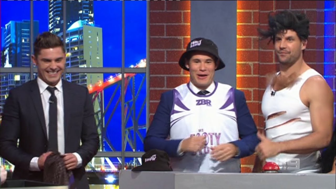 Zac Efron & Adam DeVine - PART 2 | NRL Footy Show | Ep 19 06-07-2016