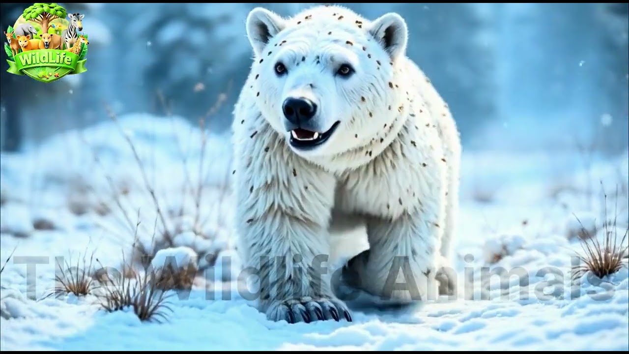 The wildlife animals | white bear video | Animals Video