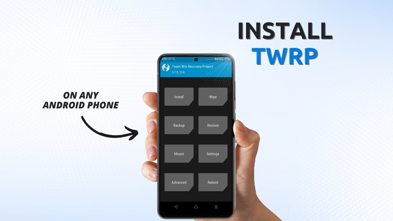 Как установить TWRP Recovery на Android-телефон в 2026 году | Установка TWRP с помощью ПК