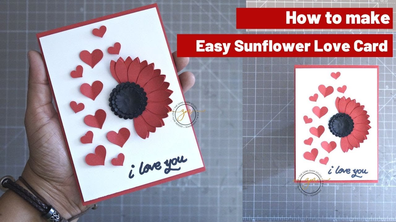 The BEST DIY Birthday Card (ft. Sunflowers!)