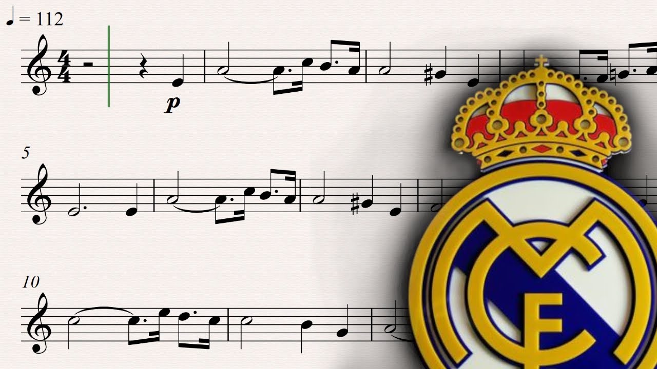 HALA MADRID Y NADA MÁS (Saxo Alto) | 𝗣𝗮𝗿𝘁𝗶𝘁𝘂𝗿𝗮 𝗣𝗹𝗮𝘆-𝗔𝗹𝗼𝗻𝗴