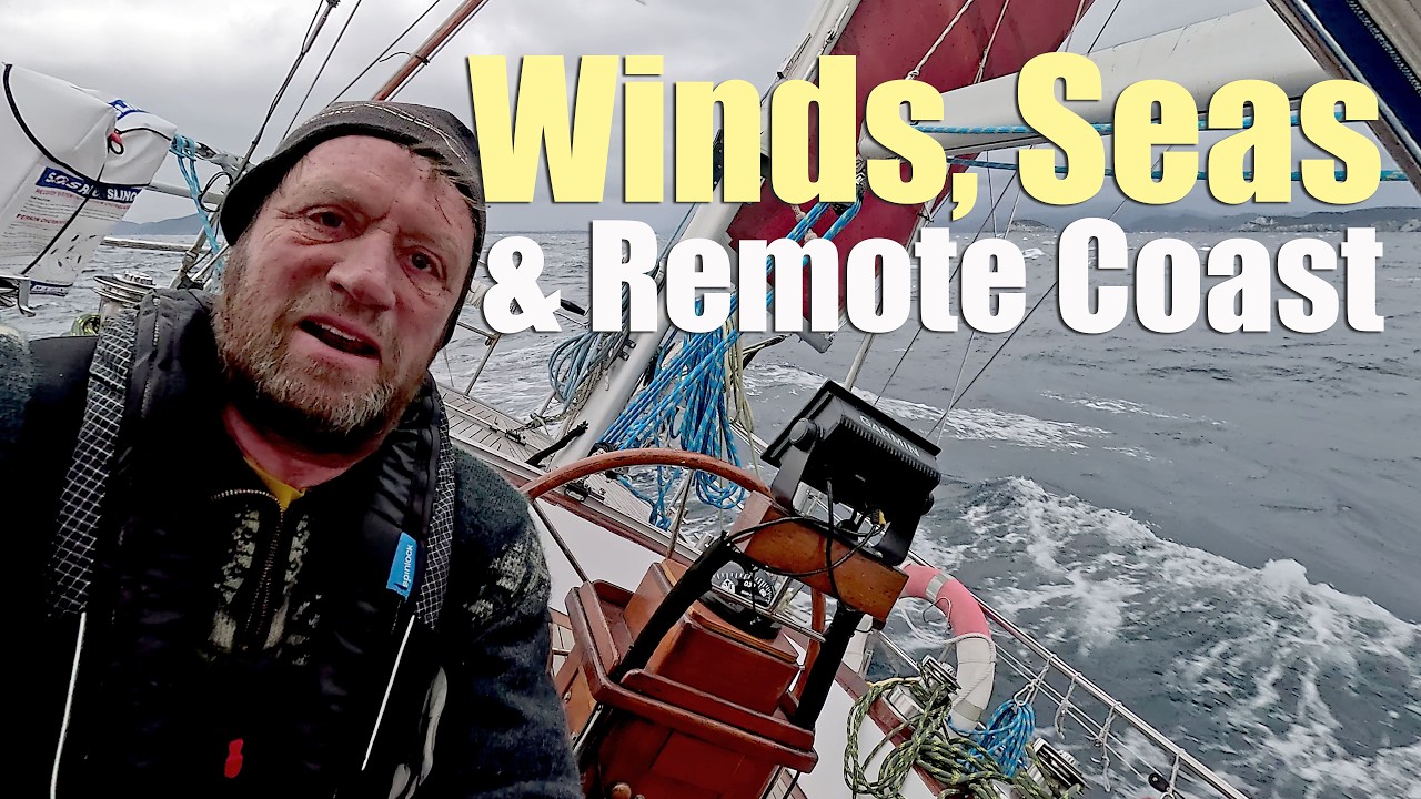Round the Southwest Cape of Tasmania. Circumnavigation Part 2: Sailing wind and waves