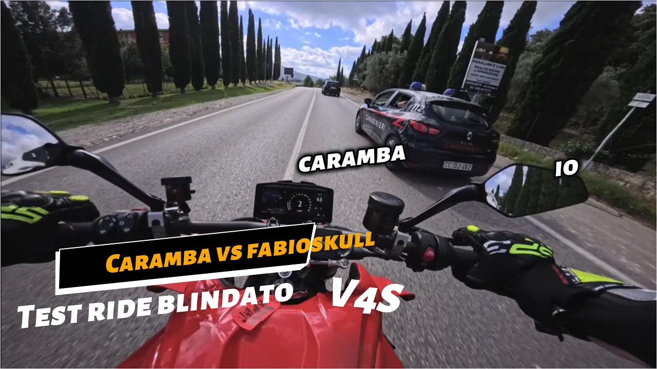 Provo la Ducati streetfighter V4S 2025 questa volta mi arrestano...