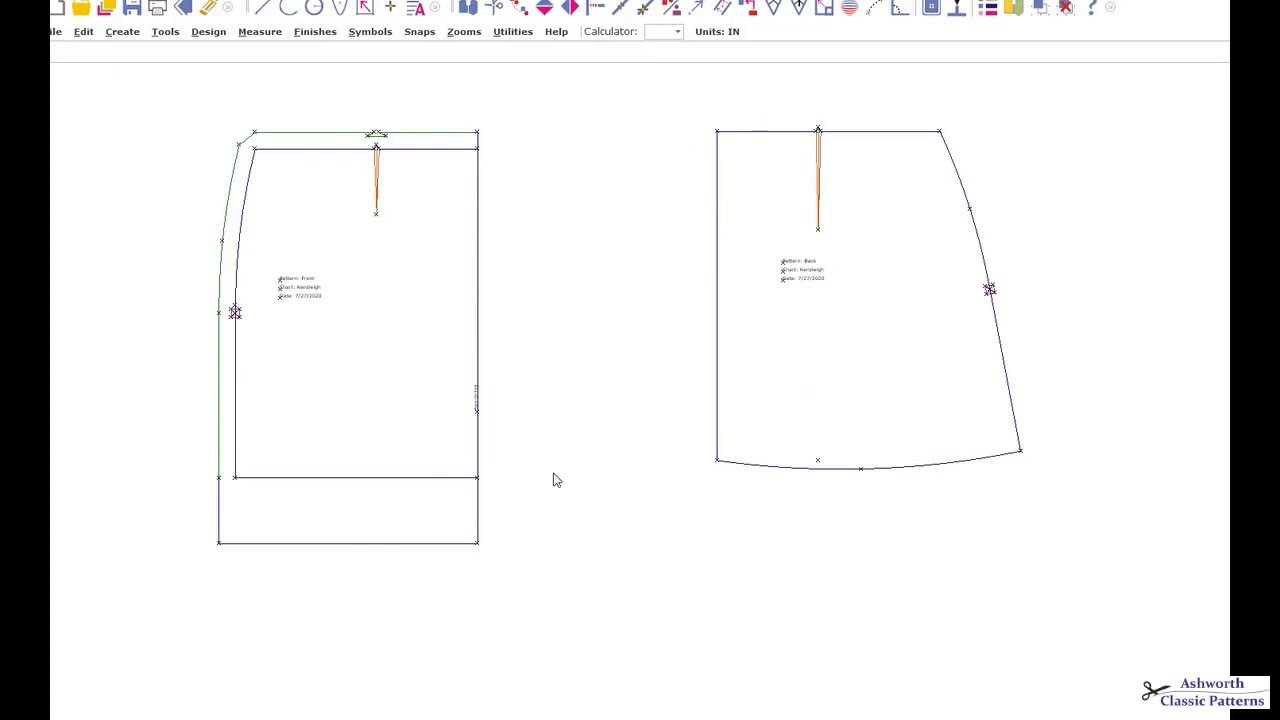 How to add fullness to a straight skirt pattern; draft an A-line or flared skirt from a base pattern