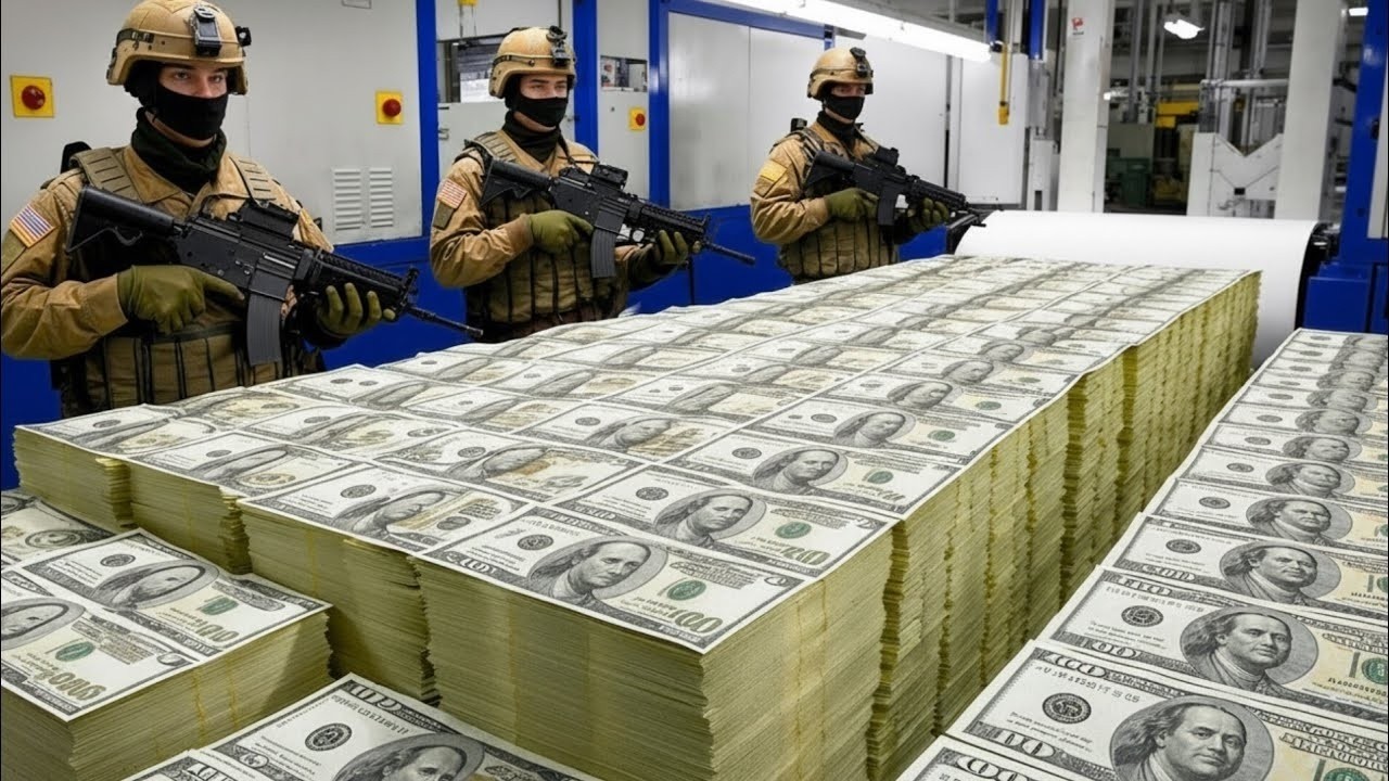 Secrets of the U.S. Dollar: A Tour of the Money Printing Factory