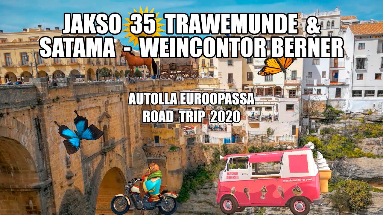 Autolla Euroopassa Road Trip Travemunde - Sari Berner Weincontor Jakso 35