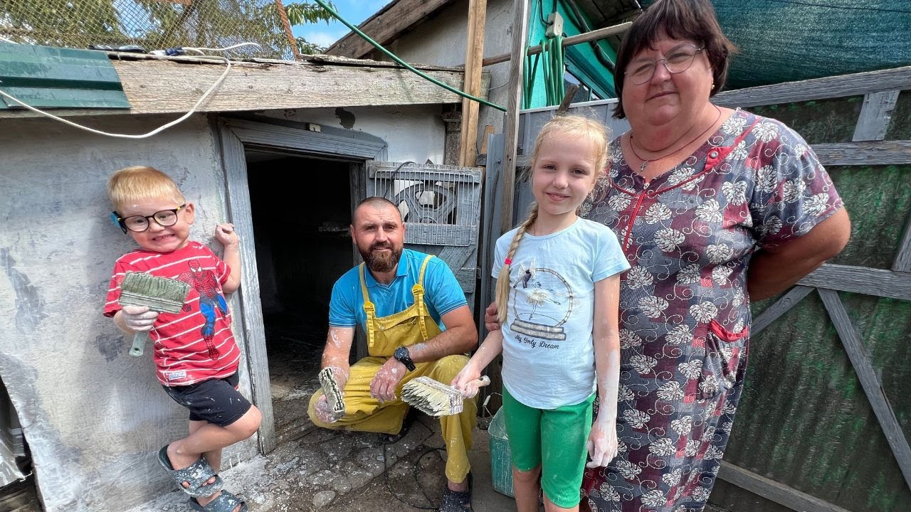 SURPRISE Visit to Grandma! We Cleaned Her INSANE Chicken Coop & She Revealed Her SECRET Recipe