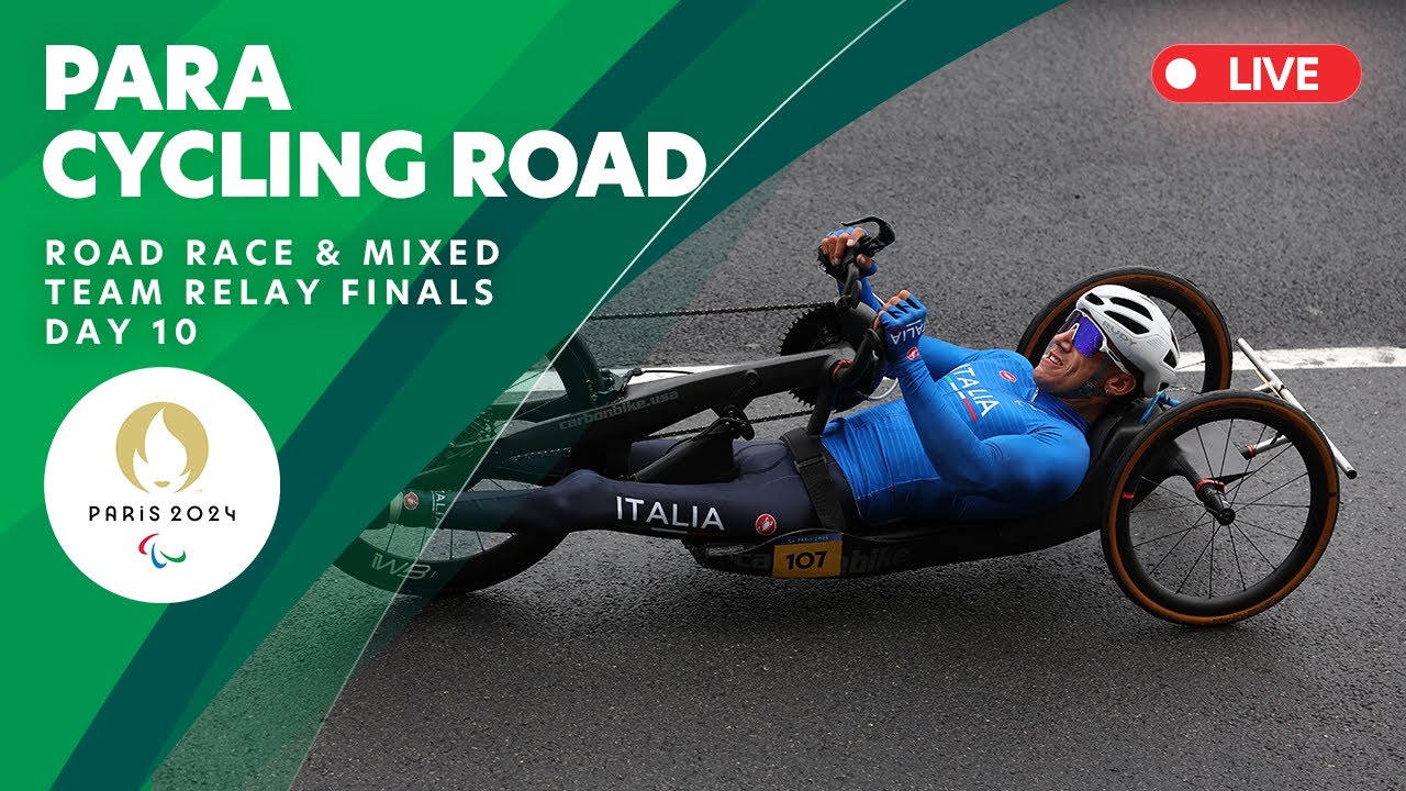 Para Cycling Road - Road Race & Mixed Team Relay Finals | Day 10 | Paris 2024 Paralympics