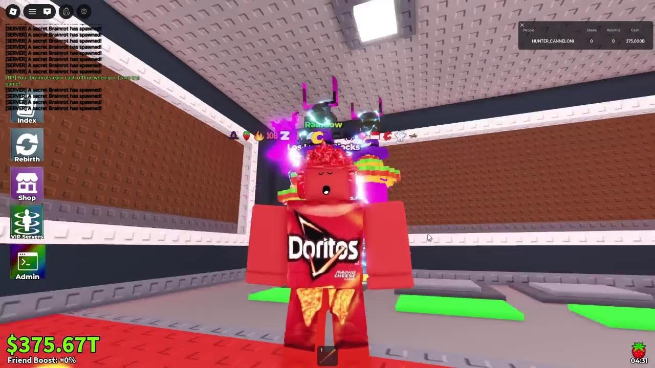 TRADING IN STEAL A BRAINROT!! LIVE ultra rare brainrots!!!