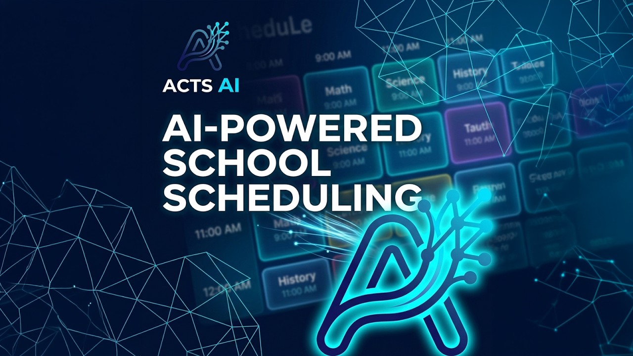 ACTS TIMETABLE: AI-powered School Timetable Generator