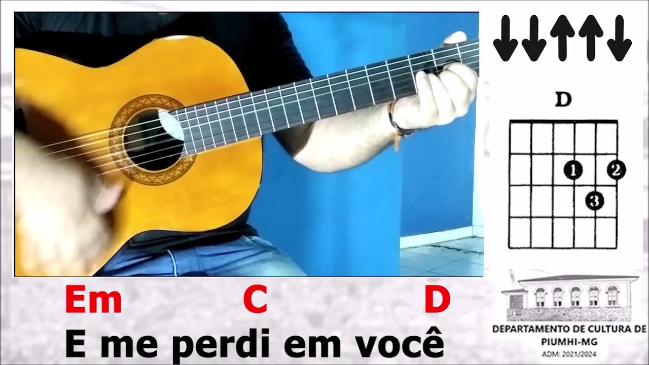 Aula de violão iniciante - Música: Dois corações (Melim) - Prof. João Victor Goulart