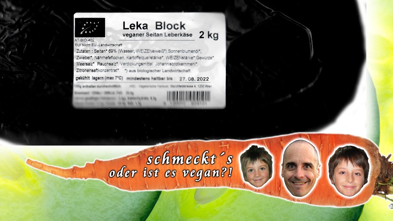 Produkttest: Leka Block veganer Seitan Leberkäse (Leberkäseersatz, vegan) | SY-00038