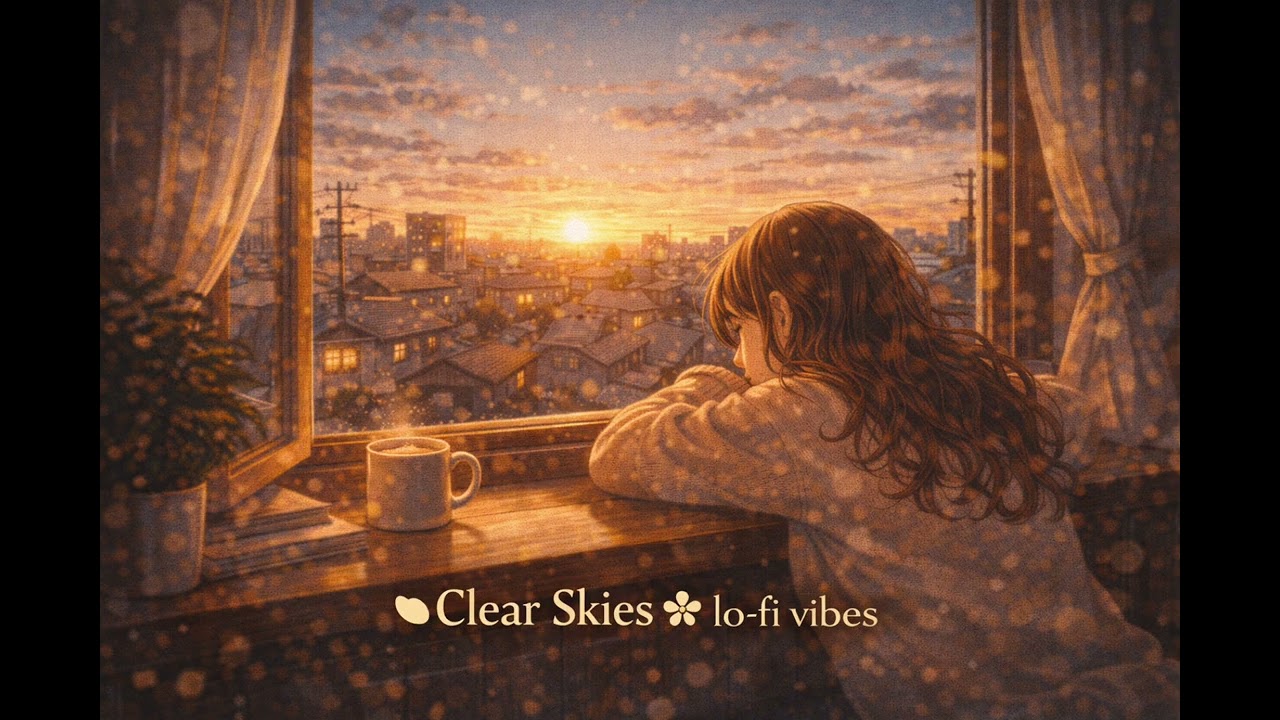 【作業用BGM睡眠用BGM】Clear Skies s lo-fi vibes