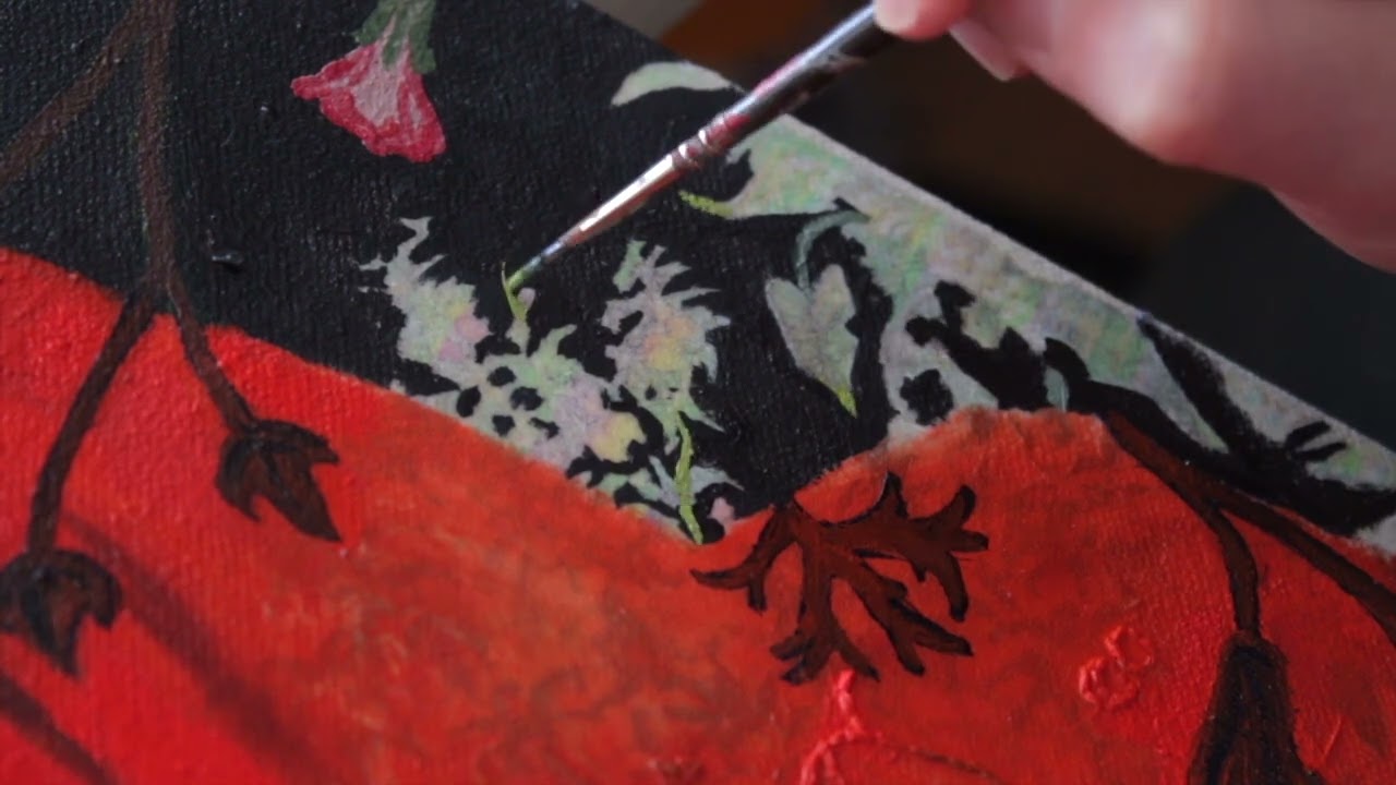 Silent Vlog - Finishing a Painting
