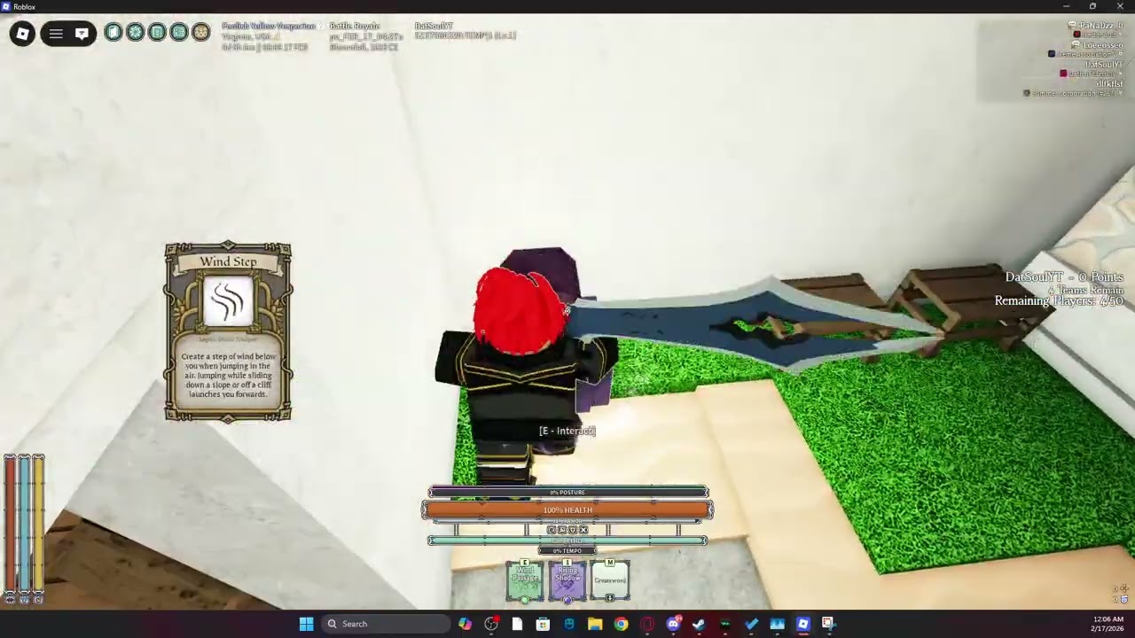 First ever Battle Royale, how'd I do? | Deepwoken