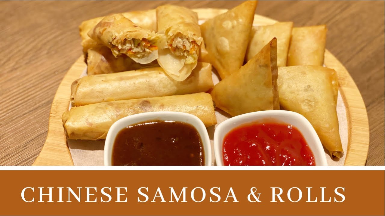 Quick & easy chinese roll & samosa recipe