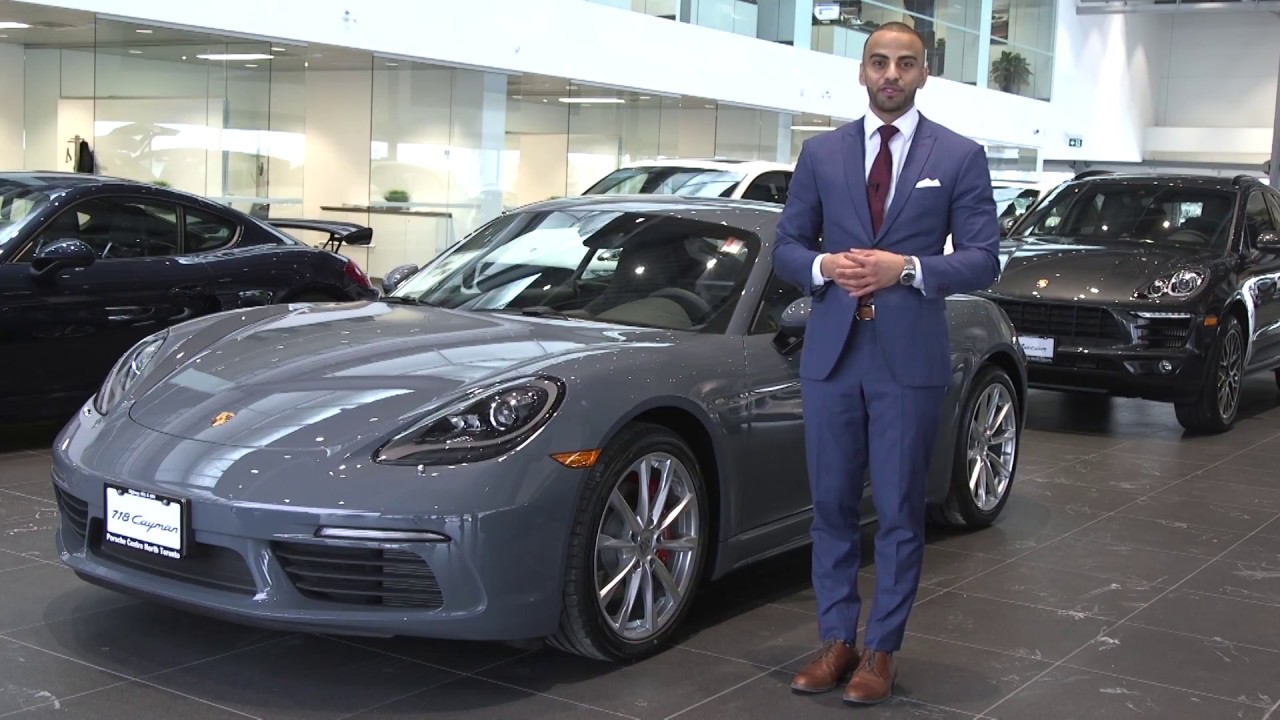 Porsche 718 Cayman and 718 Cayman S at Porsche Centre North Toronto