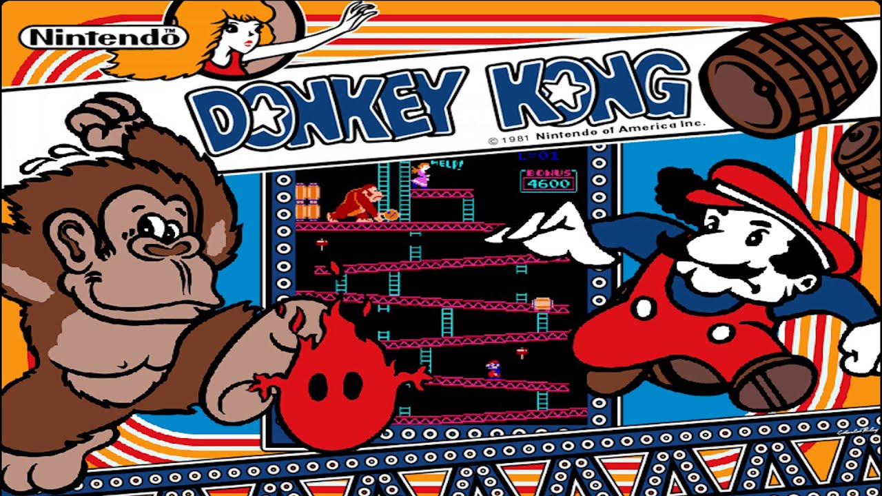 Donkey Kong  (NES / 1981) [Playthrough/LongPlay]