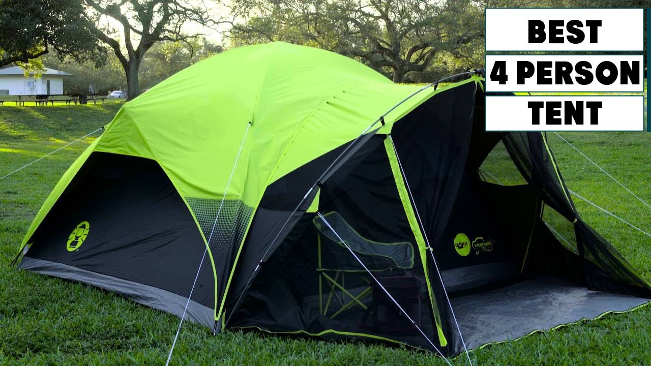 Top 10 Best 4 Person Tents For Camping in 2025 (Buying Guide)