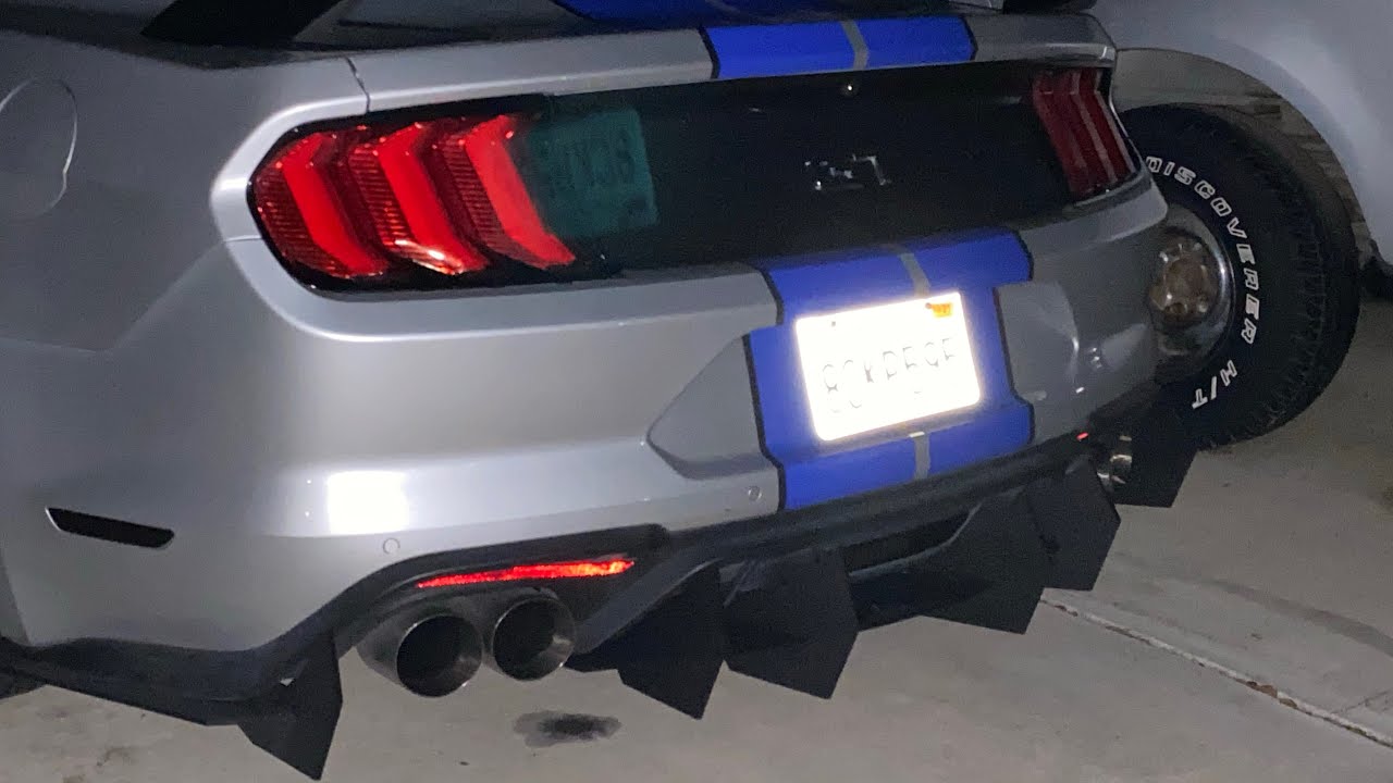 STREET AERO DIFFUSER ON MY 2018 MUSTANG GT (FULL SET) *AGGRESSIVE*