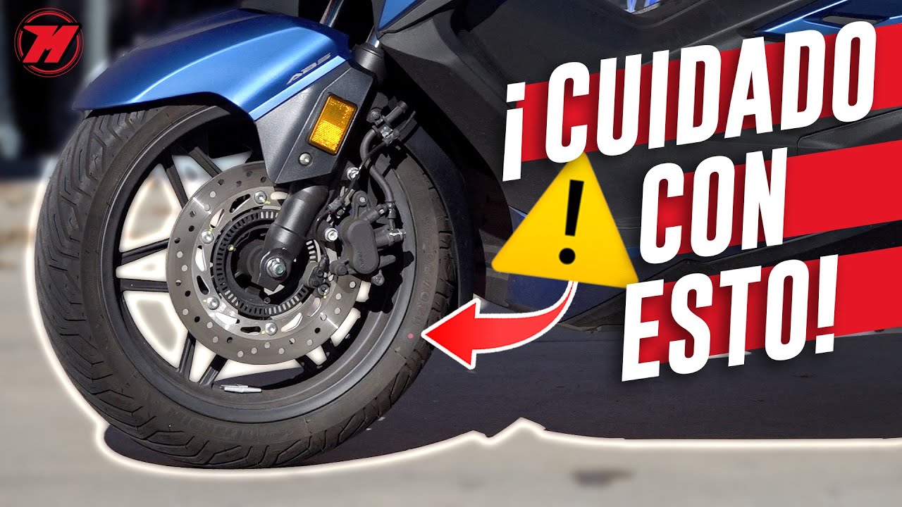 Cu&aacute;ndo cambiar LOS NEUM&Aacute;TICOS DE TU MOTO 🚨. Trucos y consejos ⚒️🛞